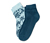 2 pár női zokni szettben, plüssbélés, türkiz/kék