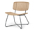 Design kerti szék, fém/polyrattan