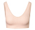 Női seamless bustier melltartó, rózsaszín
