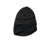 Gyerek kötött beanie sapka, fekete