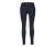 Női leggings, csipkés szegély, sötétkék  