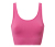 Női bustier sportmelltartó, pink