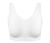 Női seamless bustier melltartó, fehér