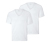 2 férfi funkcionális rövid ujjú trikó szettben, fehér 