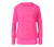 Női funkcionális denevérujjú felső, neonpink