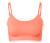 Női seamless bustier melltartó, papaya