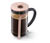 Dugattyús kávéfőző 800 ml, rózsaszín, fémes hatású