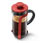 Dugattyús kávéfőző 300 ml, piros