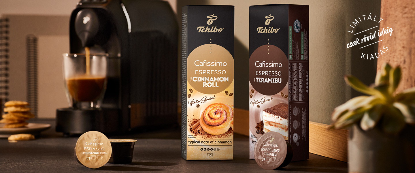 Cafissimo Flavoured Edition kávék