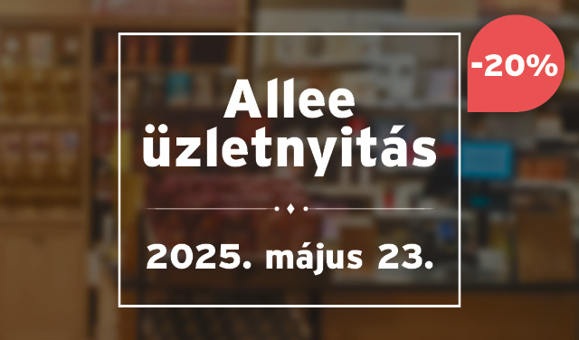 Allee üzletnyitás számos kedvezménnyel